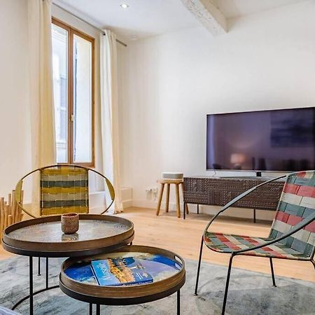 Appartement 5*, Climatise, Avec Terrasse Au Quartier Le Panier Marseille Bagian luar foto